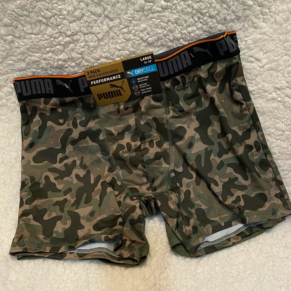 🆕🩲 2pk Puma Boxer Briefs